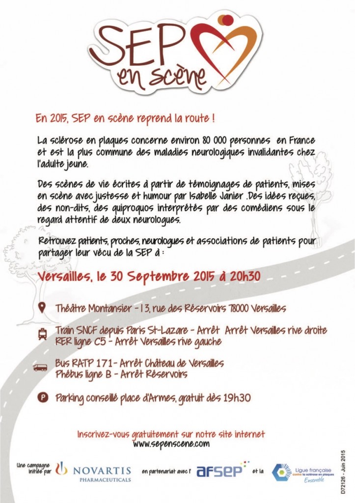 Flyer SEP en Scène Versailles 2