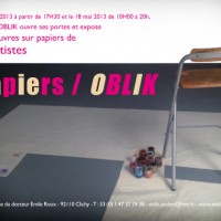 L'atelier OBLIK invite Isabelle Janier